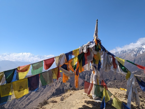 Shrine over Annapurna